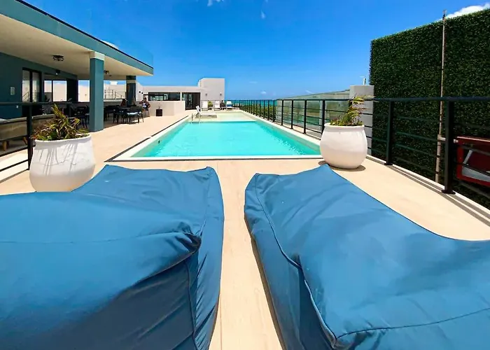 Beautiful + Luxury + Ocean View + Pool Apartamento