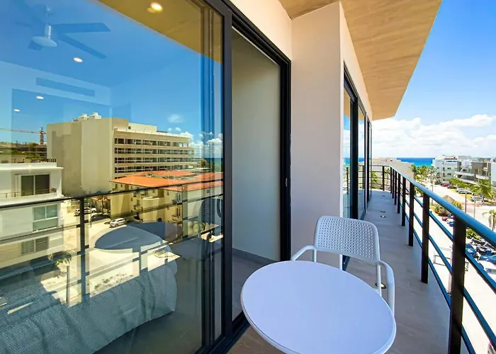 Apartamento Beautiful + Luxury + Ocean View + Pool Playa del Carmen