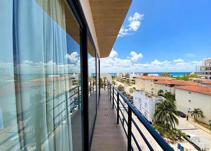 Apartamento Beautiful + Luxury + Ocean View + Pool Playa del Carmen